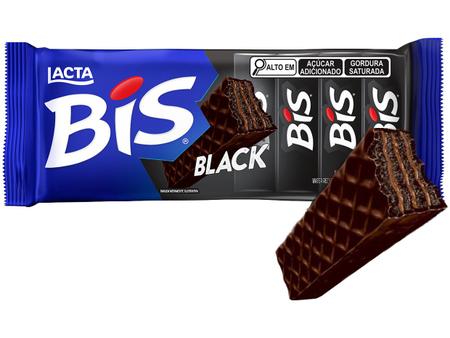 Imagem de Chocolate Bis Black Meio Amargo 100,8g Lacta