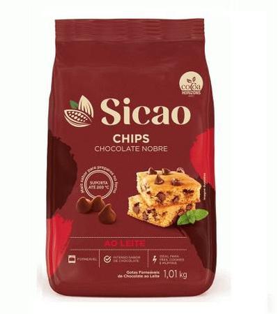 Imagem de Chocolate Chips Ao Leite Gotas 1.01kg  Sicao