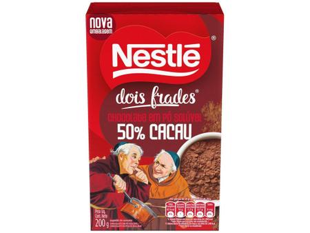 Imagem de Chocolate em Pó 50% Cacau Nestlé Dois Frades - 200g