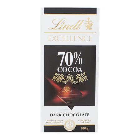 Imagem de Chocolate Lindt Excellence 70% Cocoa Dark com 100g