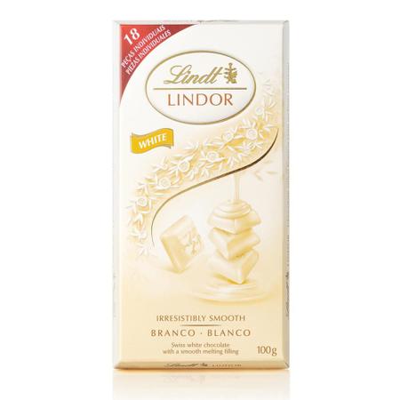 Imagem de Chocolate Lindt Lindor White com Recheio Cremoso com 100g