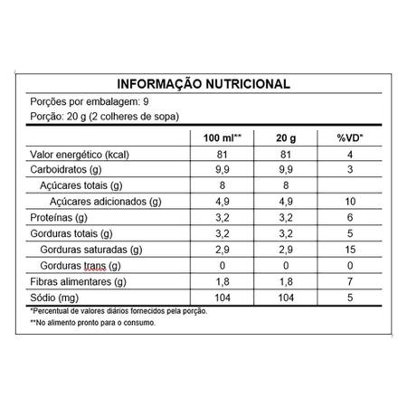 Imagem de Chocolate Quente 3 Corações Cremoso em Pó Sachê 20g