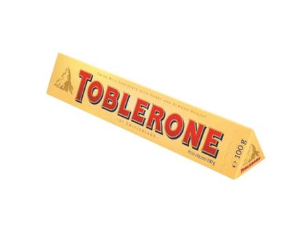 Imagem de Chocolate Toblerone Nougat de Mel e Amêndoas 100g - 3 Unid