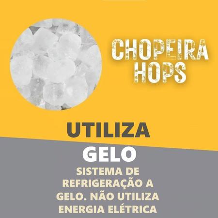 Imagem de Chopeira De Pressão Portátil 2,8 Litros Cervejeira Refrigerada A Gelo