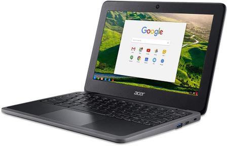 Imagem de Chromebook Acer C733-C607 Intel N4020 4GB 32GB  eMMC  11,6” Chrome OS Preto