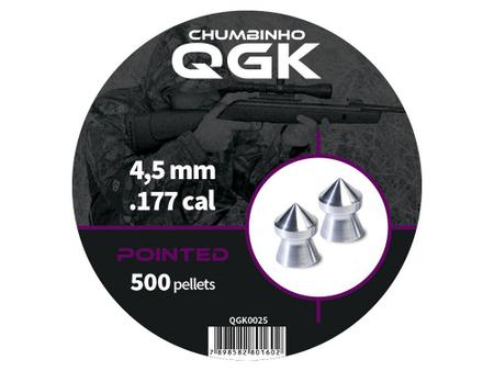 Imagem de Chumbinho QGK 4,5mm 500 unidades