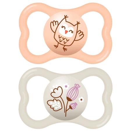 Chupeta Air Laranja (+16 meses) Embalagem Dupla - Mam Imagem de Chupeta Air Laranja (+16 meses) Embalagem Dupla - Mam