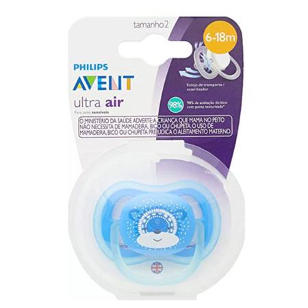 Imagem de Chupeta Philips Avent Menino Ultra Air 6-18meses