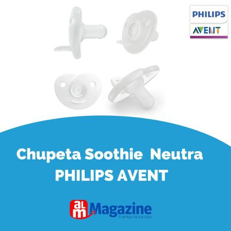 Imagem de Chupeta Soothie Neutra Unitária 0-3  Philips Avent