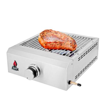 Imagem de Churrasqueira a Gás e Forno de Pizza Portátil Chaleur - Barbecue Pizza Oven BBQ