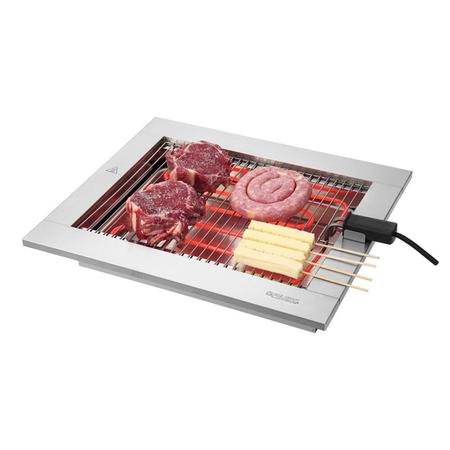 Imagem de Churrasqueira Elétrica de Embutir na Bancada Cooktop 2200w Felesa 220V