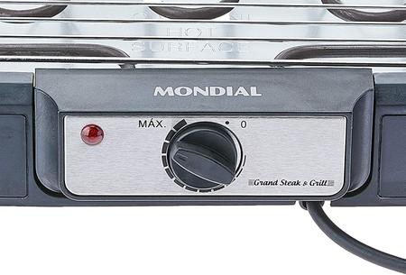 Imagem de Churrasqueira Elétrica Mondial Grand Steak & Grill CH-05 com Controle de Temperatura 110V