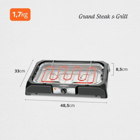 Imagem de Churrasqueira Elétrica Mondial Grand Steak & Grill CH-05