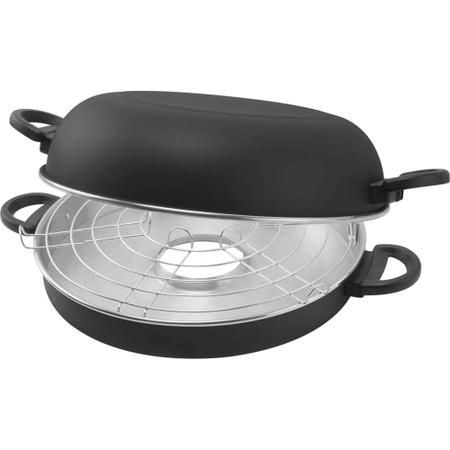 Imagem de Churrasqueira grill  de fogão color preta