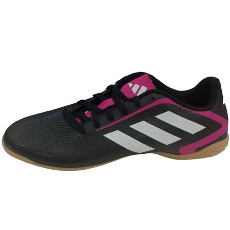 Chuteira Adidas Futsal Artilheira VI - Preto/Rosa Imagem de Chuteira Adidas Futsal Artilheira VI - Preto/Rosa
