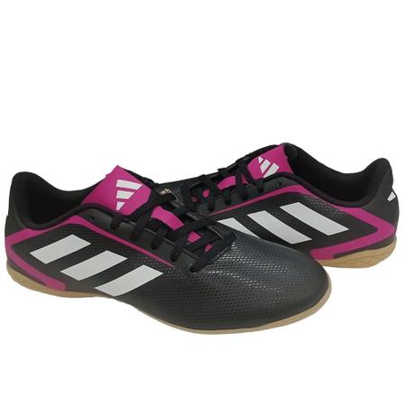 Chuteira Adidas Futsal Artilheira VI - Preto/Rosa Imagem de Chuteira Adidas Futsal Artilheira VI - Preto/Rosa