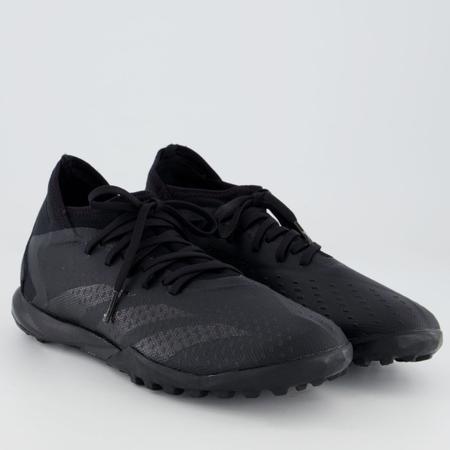 Chuteira Adidas Predator Accuracy 23.3 TF Society Preta Chuteira