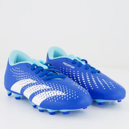 Imagem de Chuteira Adidas Predator Accuracy 23.4 FxG Campo Juvenil Azul