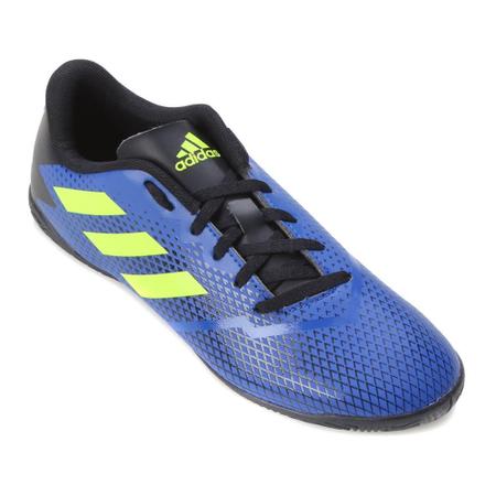 chuteira de futsal adidas azul