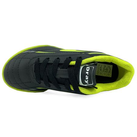 Chuteira Infantil Society Dray Foorcy Menino - Preto e Verde Imagem de Chuteira Infantil Society Dray Foorcy Menino - Preto e Verde