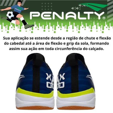 Chuteira de Futsal Penalty Max 1000 Locker Ecoknit Marinho - Masculino -  Lojas Debut