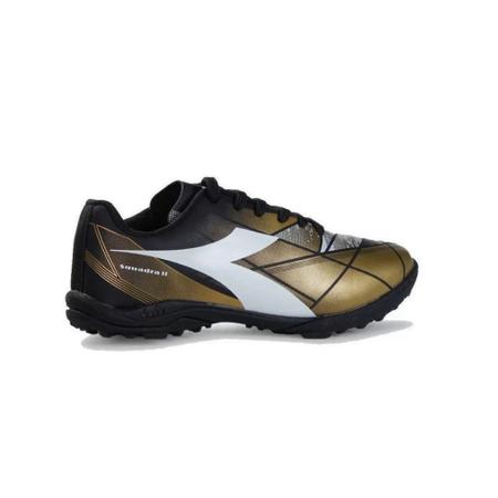 Imagem de Chuteira Society Diadora Squadra II Preto-Dourado Original