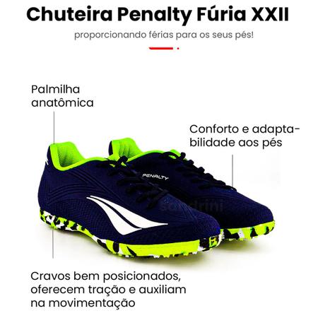 Imagem de Chuteira Society Penalty Fúria Futebol Original
