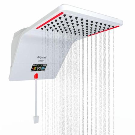 Imagem de Chuveiro Ducha Ducali Premium Eletronica Branco 220V 7500W Zagonel