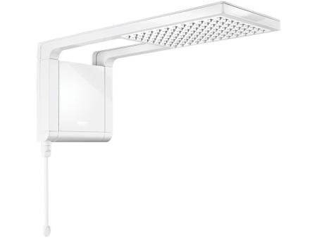 Chuveiro Elétrico Lorenzetti Acqua Storm Ultra - 7800W Branco Temperatura Gradual Imagem de Chuveiro Elétrico Lorenzetti Acqua Storm Ultra - 7800W Branco Temperatura Gradual