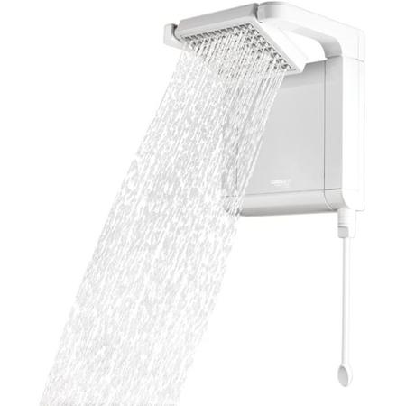 Chuveiro eletrônico 7800 watts branco - Acqua star Ultra - Lorenzetti Imagem de Chuveiro eletrônico 7800 watts branco - Acqua star Ultra - Lorenzetti
