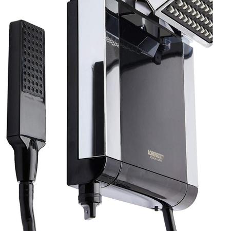 Imagem de Chuveiro Eletrônico Acqua Duo Ultra 220V 7800W Preto/Cromada Lorenzetti