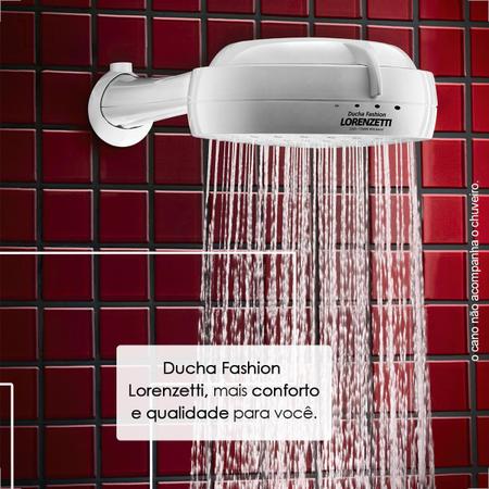 Imagem de Chuveiro lorenzetti ducha fashion 4 temperatura branco 220v 7500w