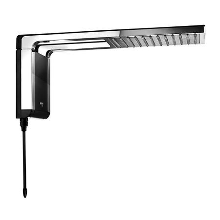Chuveiro Ou Ducha Chique Luxo Luxuoso Moderno Black Inox Acqua Storm Ultra 127v 5500w - Lorenzetti Imagem de Chuveiro Ou Ducha Chique Luxo Luxuoso Moderno Black Inox Acqua Storm Ultra 127v 5500w