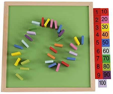 Jogo de tabuleiro de quebra-cabeça de madeira Montessori para