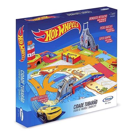 Cidade Hot Wheels Tubarão  Xalingo Brinquedos 