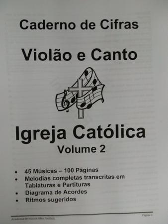 LIVRO DE CANTO - Letras e Cifras Católicas