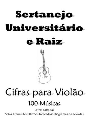 Livro Digital 100 Músicas Sertanejas Cifradas – CifrasPro