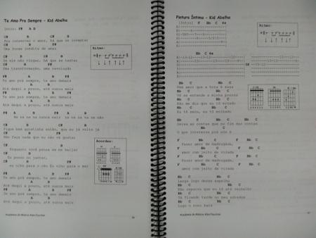 Caderno de Cifras Violão Pop Rock Vol 2 – 54 Músicas Impresso em