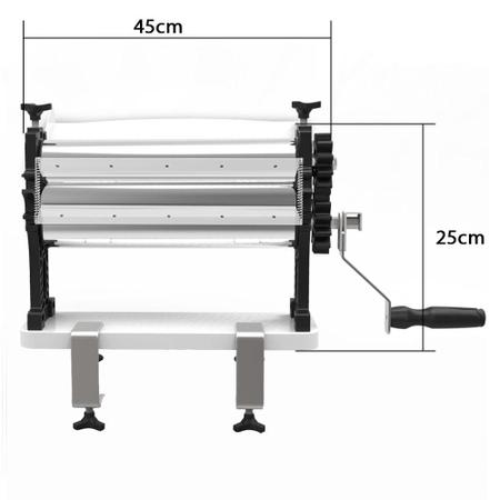 Imagem de Cilindro Laminador de Massas Saro 40cm CM40