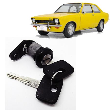 Imagem de Cilindro Miolo Porta Direita Chevette Tubarão 73-77 Preta