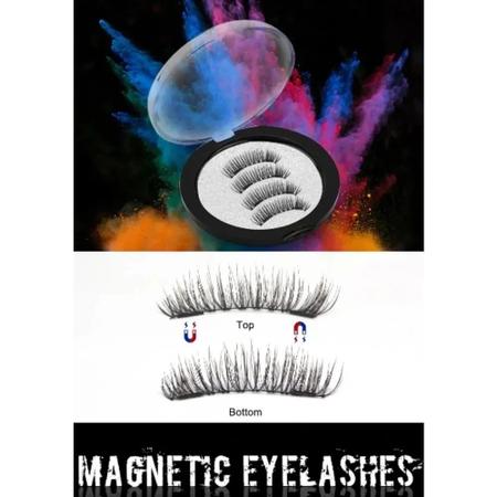 Imagem de Cilios Magneticos Postiços 3d Natural Imã Olho Inteiro