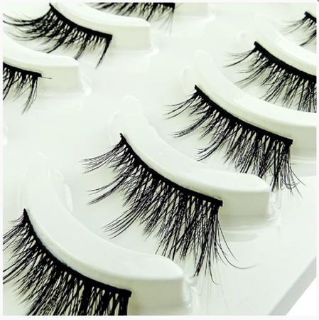 Imagem de Cilios Postiços Cartela kit 5 pares Lully Makeup SL08