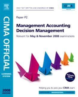 Imagem de Cima learning system 2007 management accounting decision management - CIP - CIMA PUBLISHING (ELSEVIER)