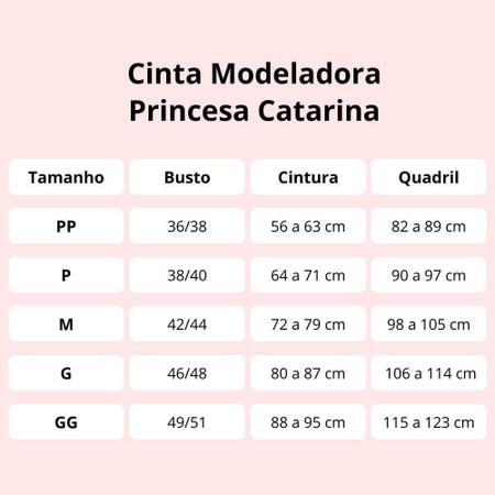 Imagem de Cinta Abdominal Princesa Catarina 015 Pós Parto Microfibra