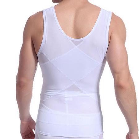 Imagem de Cinta Camisa Esconde Barriga Térmica Masculina Postural Slim