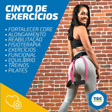 Cinta Levanta Bumbum Elastico Exercicios Gluteos Pernas Fit