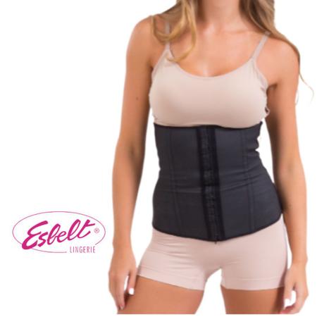 Cinta Modeladora Body Shaper Cotton Esbelt - 404 em Promoção na