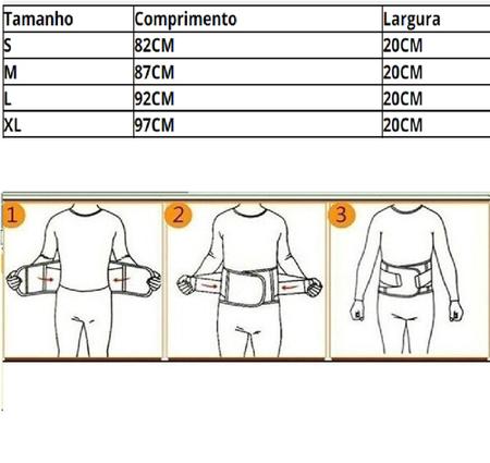 Imagem de Cinta modeladora cintura abdomem drenagem redutora