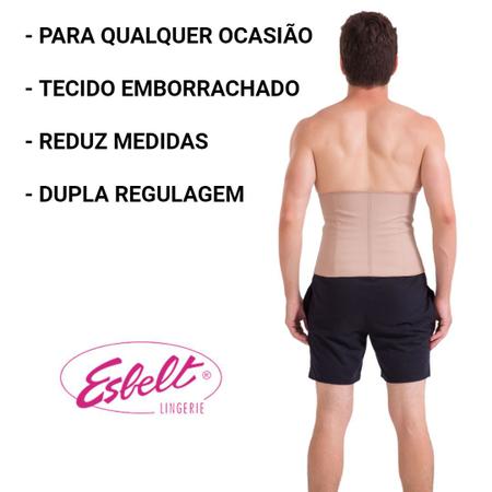Cinta Modeladora Masculina Algodão/Cotton Esbelt (407) :: lingerie