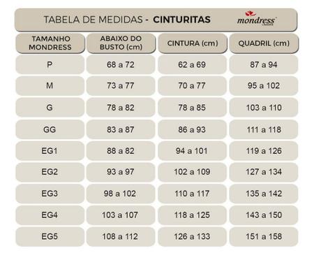 Imagem de Cinta Modeladora Espartilho Com Barbatana Mondress 930R